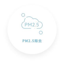 PM2.5除去